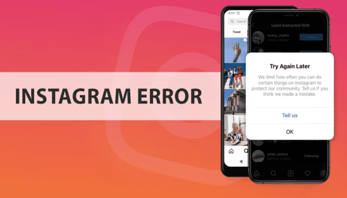 در اینستاگرام try again later آموزش رفع مشکل